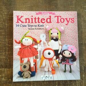 NEW Cute Knitted Toys Amigurumi Pattern Book Knitting Baby Doll Stuffie